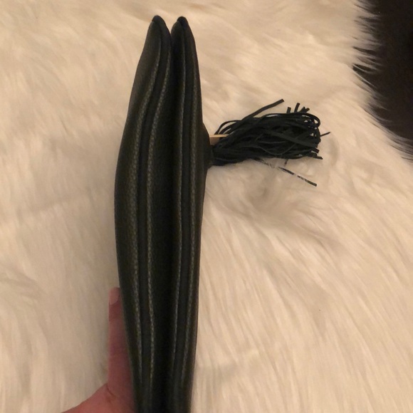 New Ann Taylor Green Leather Crossbody Bag - Picture 4 of 8